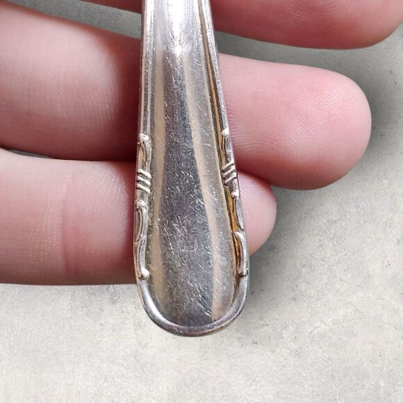 Vintage WA Made in England Silver‑Plated Grapefruit/Citrus Spoons Set of 4 - Picture 4 of 6